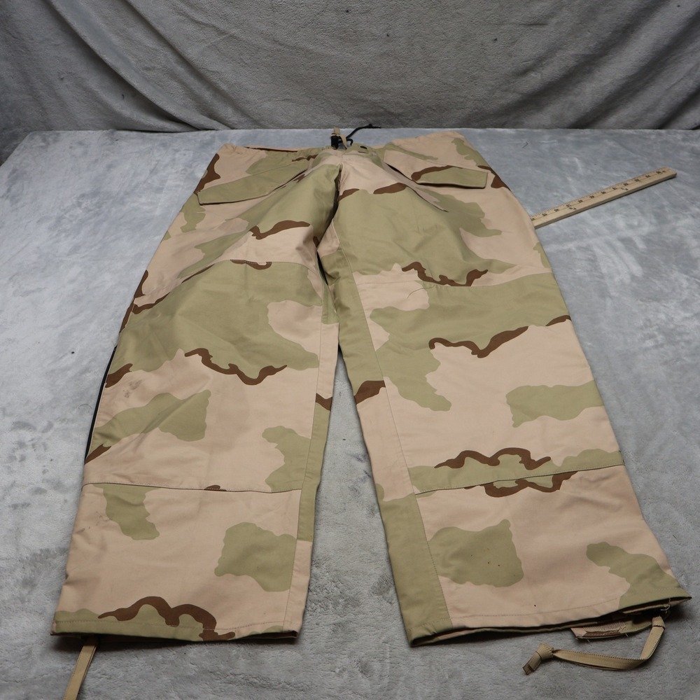 Military Surplus Pants Mens 35x32 Camo Gore-Tex Waterproof Tactical Adventure